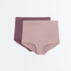 2 braguitas tipo shortie sin costuras y de tacto Soft Touch 2 braguitas tipo shortie sin costuras y de tacto Soft Touch