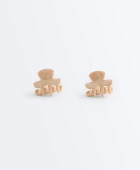 2 mini pinzas para el pelo