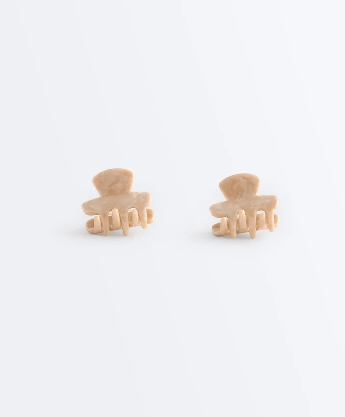 2 mini pinzas para el pelo 2 mini pinzas para el pelo
