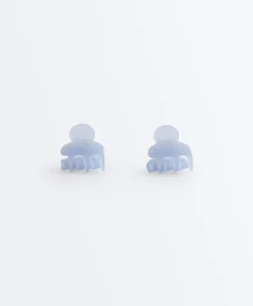 2 mini pinzas para el pelo