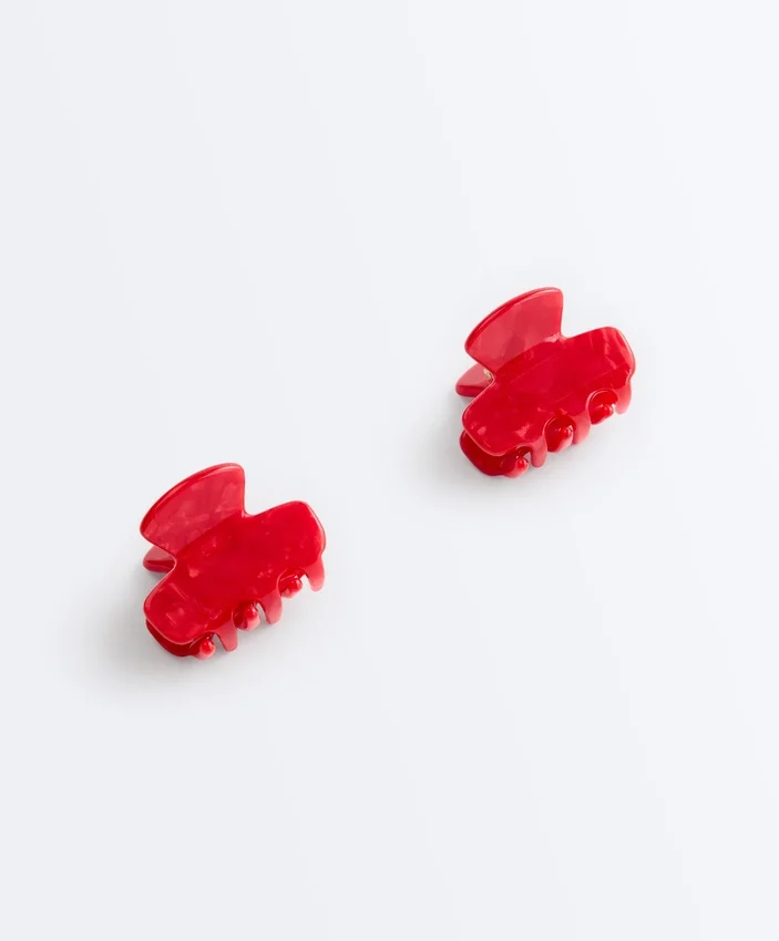 2 mini pinzas para el pelo 2 mini pinzas para el pelo