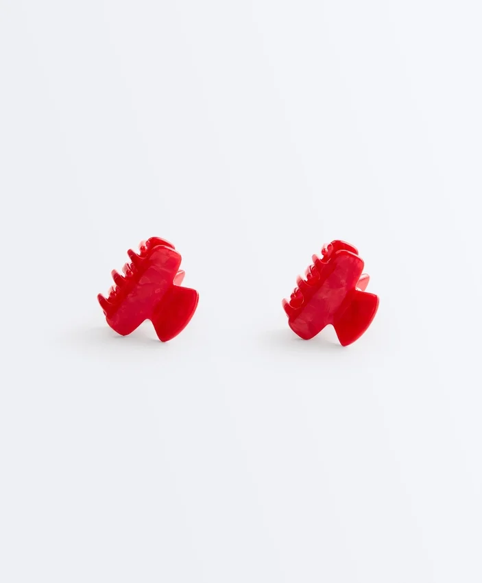 2 mini pinzas para el pelo 2 mini pinzas para el pelo