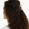 2 mini pinzas para el pelo de imitación de carey