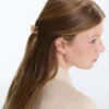 2 mini pinzas para el pelo estampadas