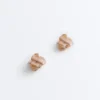2 mini pinzas para el pelo estampadas
