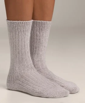 2 pares de calcetines clásicos acanalados