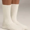 2 pares de calcetines clásicos acanalados
