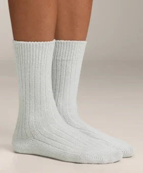 2 pares de calcetines clásicos acanalados