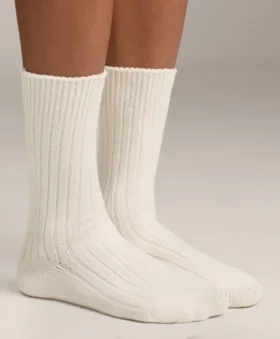 2 pares de calcetines clásicos acanalados