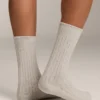 2 pares de calcetines clásicos acanalados