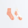 2 pares de calcetines cortos de mezcla de poliamida para correr