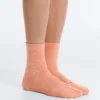 2 pares de calcetines cortos de mezcla de poliamida para correr