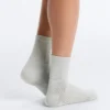 2 pares de calcetines cortos de mezcla de poliamida para correr