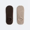 2 pares de calcetines de mezcla de algodón para yoga y pilates