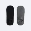 2 pares de calcetines de mezcla de algodón para yoga y pilates