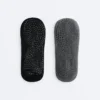 2 pares de calcetines de mezcla de algodón para yoga y pilates