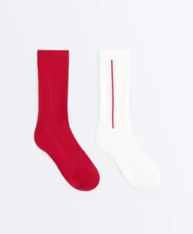 2 pares de calcetines deportivos clásicos de mezcla de poliamida 2 pares de calcetines deportivos clásicos de mezcla de poliamida