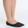 2 pares de calcetines invisibles de microfibra de corte medio 2 pares de calcetines invisibles de microfibra de corte medio