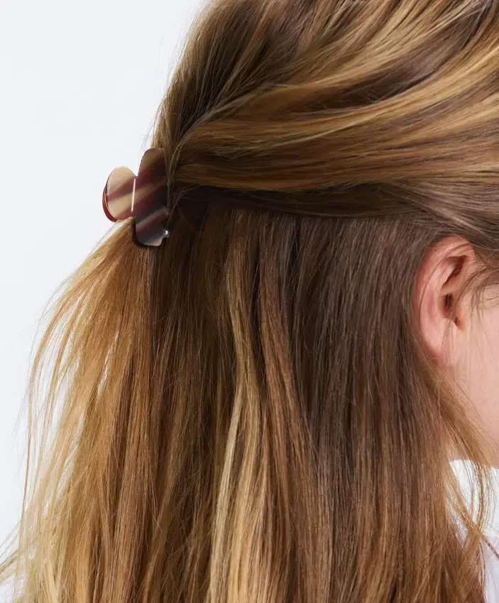 2 pinzas para el pelo medianas con estampado 2 pinzas para el pelo medianas con estampado