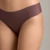 3 braguitas brasileñas invisibles de mezcla de poliamida cortadas con láser