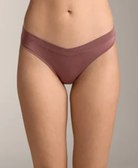 3 braguitas clásicas con corte en V de mezcla de modal