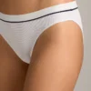 3 braguitas clásicas de punto elástico de mezcla de algodón 3 braguitas clásicas de punto elástico de mezcla de algodón