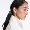 3 coleteros grandes para el pelo de cuadros vichy