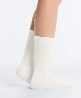 3 pares de calcetines clásicos de piqué de mezcla de algodón