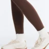 3 pares de calcetines cortos de mezcla de algodón con borde rizado 3 pares de calcetines cortos de mezcla de algodón con borde rizado