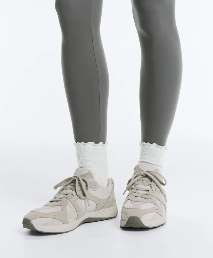 3 pares de calcetines cortos de mezcla de algodón con borde rizado 3 pares de calcetines cortos de mezcla de algodón con borde rizado