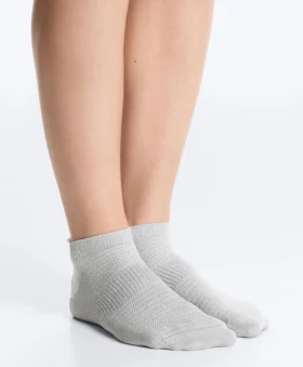 3 pares de calcetines de mezcla de poliamida para zapatillas con lengüeta en el talón