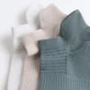 3 pares de calcetines de mezcla de poliamida para zapatillas con lengüeta en el talón