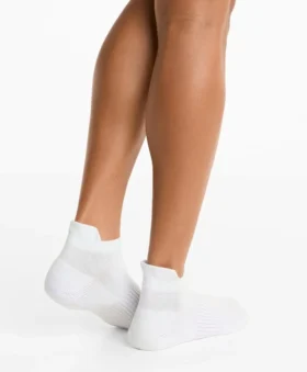 3 pares de calcetines deportivos de mezcla de algodón con lengüeta en el talón