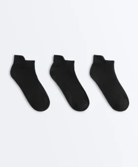 3 pares de calcetines deportivos de mezcla de poliamida con lengüeta en el talón