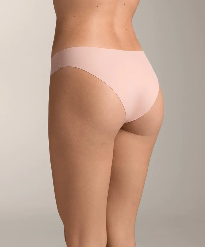 5 braguitas clásicas de bikinis con corte en U de mezcla de poliamida 5 braguitas clásicas de bikinis con corte en U de mezcla de poliamida