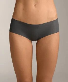 5 braguitas hipster ligeras de mezcla de poliamida acanalada con corte invisible a láser