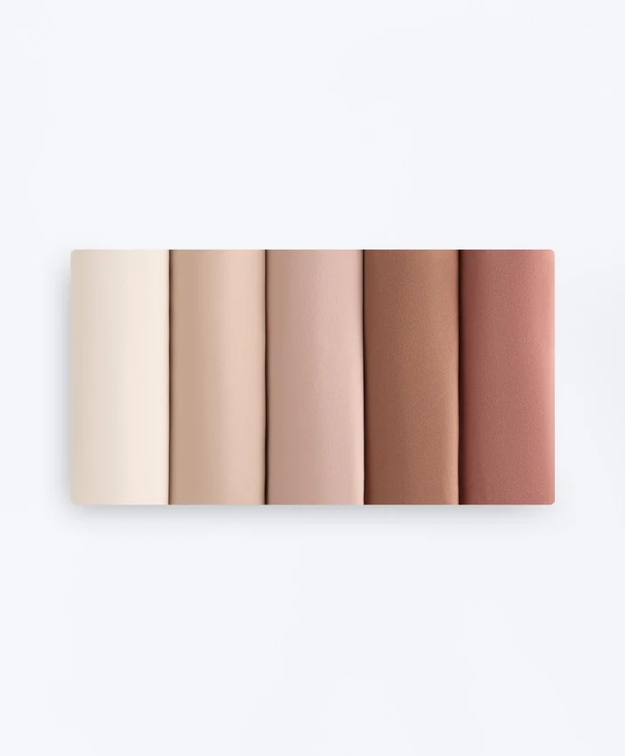5 tangas invisibles de mezcla de poliamida Pantone™ 5 tangas invisibles de mezcla de poliamida Pantone™