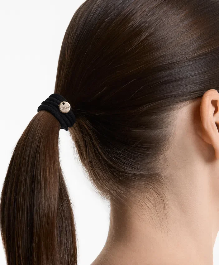 6 gomas para el pelo con placa Oysho 6 gomas para el pelo con placa Oysho