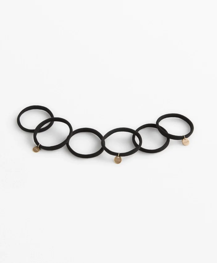 6 gomas para el pelo con placa Oysho 6 gomas para el pelo con placa Oysho
