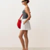 Bañador bandeau de smock a cuadros Bañador bandeau de smock a cuadros