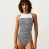 Bañador halter a rayas Bañador halter a rayas