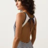 Bañador halter a rayas Bañador halter a rayas