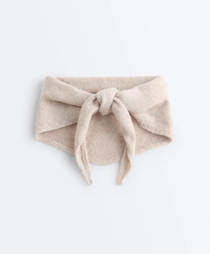 Bandana de punto 90 % lana y 10 % cachemira Bandana de punto 90 % lana y 10 % cachemira
