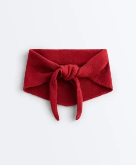 Bandana de punto 90 % lana y 10 % cachemira