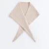 Bandana de punto 90 % lana y 10 % cachemira Bandana de punto 90 % lana y 10 % cachemira