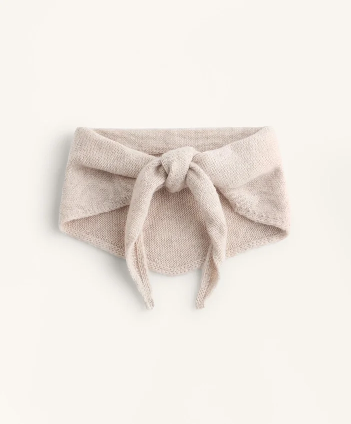 Bandana de punto 90 % lana y 10 % cachemira Bandana de punto 90 % lana y 10 % cachemira