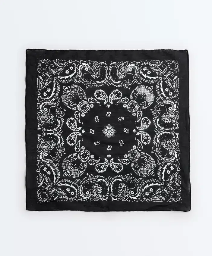 Bandana estampada 100 % algodón Bandana estampada 100 % algodón