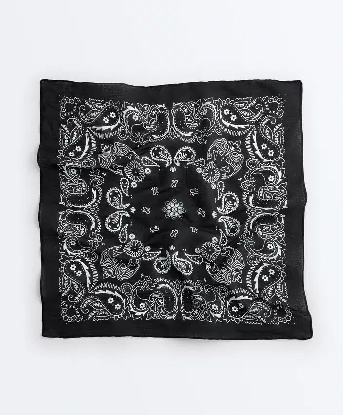 Bandana estampada 100 % algodón Bandana estampada 100 % algodón