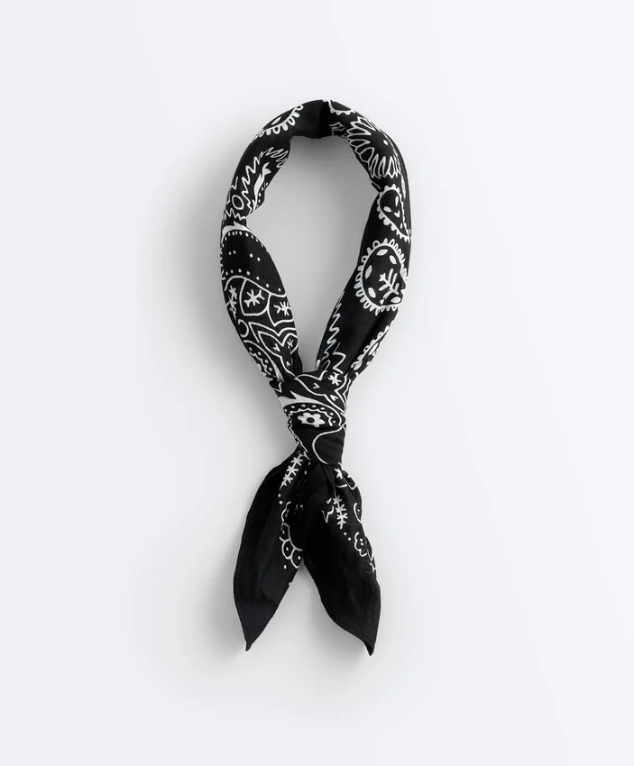 Bandana estampada 100 % algodón Bandana estampada 100 % algodón
