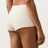 Bikini de talle alto con textura de burbujas